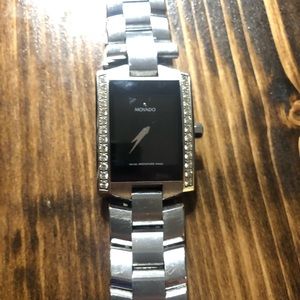 Movado watch- diamond